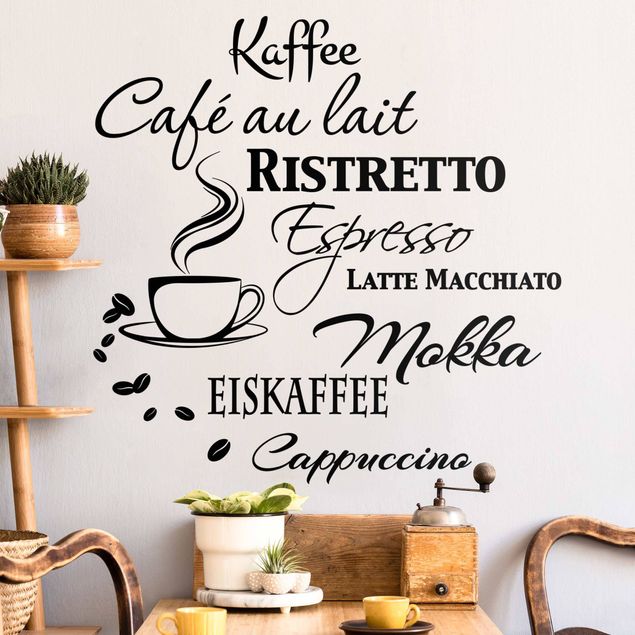 Wanddeko Büro Erlesene Kaffeesorten