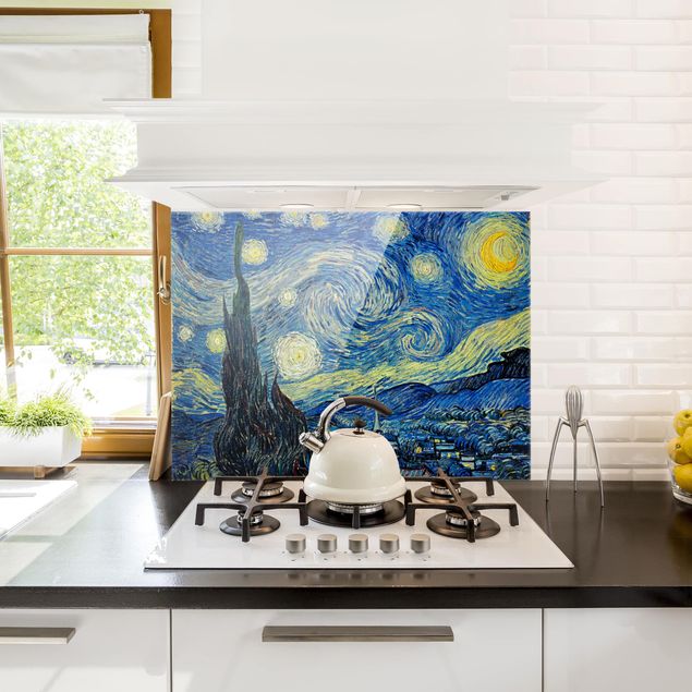 Küchen Deko Vincent van Gogh - Sternennacht
