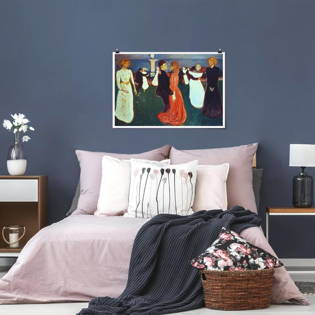 Wanddeko Wohnzimmer Edvard Munch - Der Tanz des Lebens