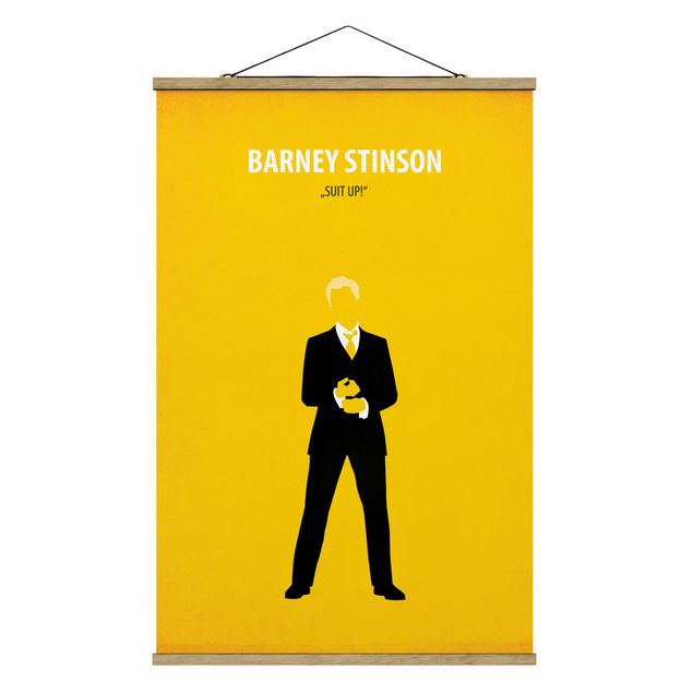 Wanddeko Flur Filmposter Barney Stinson