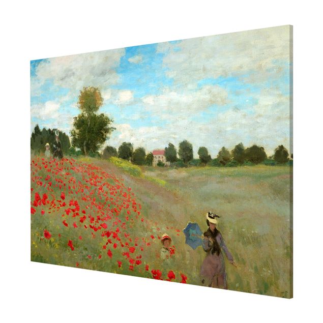 Impressionismus Bilder Claude Monet - Mohnfeld bei Argenteuil