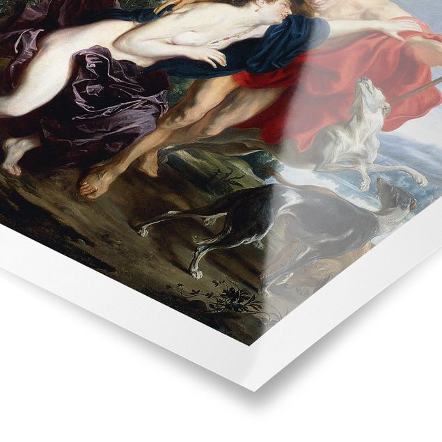 Wanddeko Esszimmer Anthonis van Dyck - Venus und Adonis
