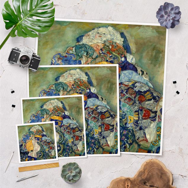 Wanddeko Esszimmer Gustav Klimt - Baby (Wiege)