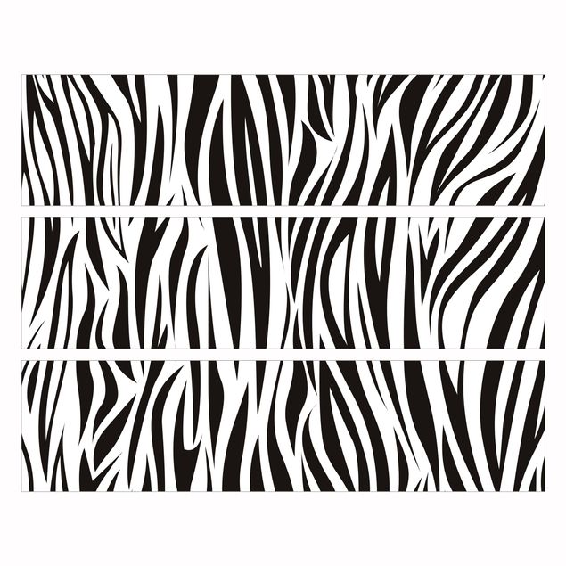 Klebefolie mit Muster Zebra Pattern