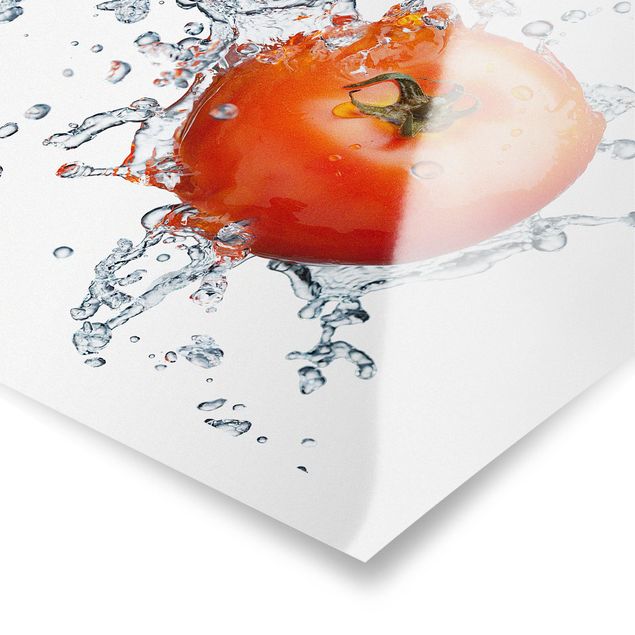 Wanddeko Digital Art Frische Tomate