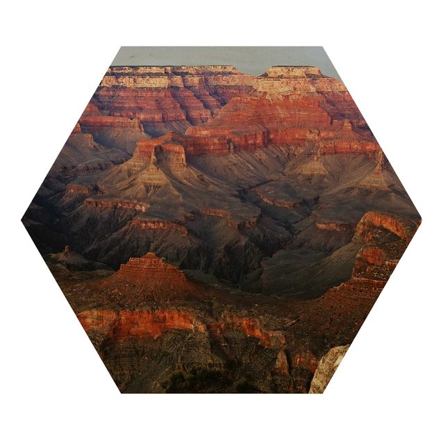 Wanddeko orange Grand Canyon nach dem Sonnenuntergang