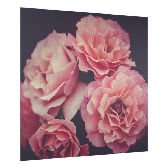 Wanddeko rosa Rosenträume
