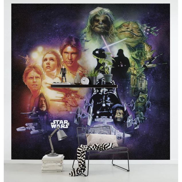 Kinderzimmer Deko Star Wars Classic Poster Collage