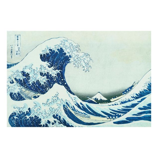 Wohndeko Japan Katsushika Hokusai - Die grosse Welle von Kanagawa