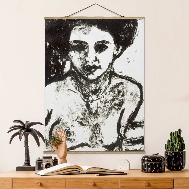 Wanddeko Wohnzimmer Ernst Ludwig Kirchner - Artistenkind