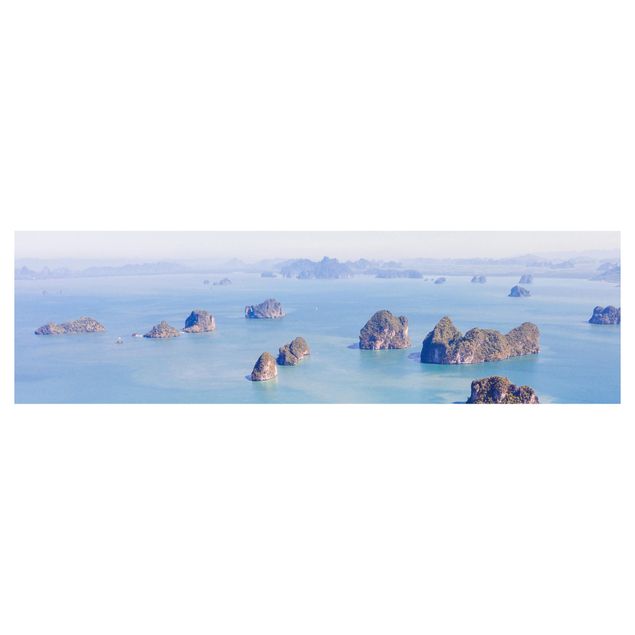 Wanddeko Meerblick Inseln im Meer