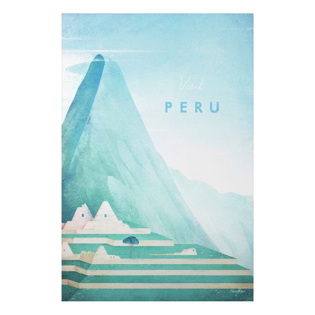 Wanddeko Flur Reiseposter - Peru