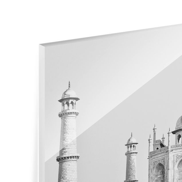 Deko Fotografie Taj Mahal in Grau