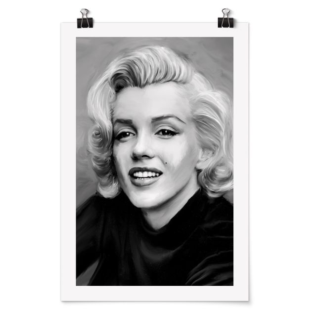 Wanddeko Esszimmer Marilyn privat