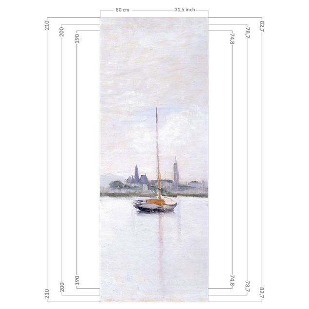 Wanddeko Malerei Claude Monet - Argenteuil