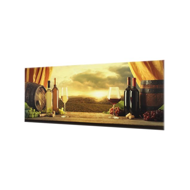 Wanddeko Landschaft Wein mit Ausblick