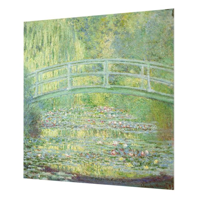 Wanddeko Malerei Claude Monet - Japanische Brücke