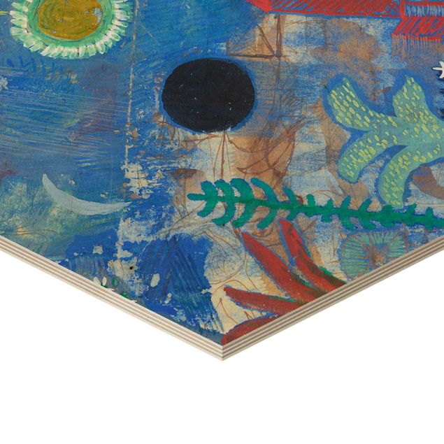 Wanddeko Praxis Paul Klee - Versunkene Landschaft