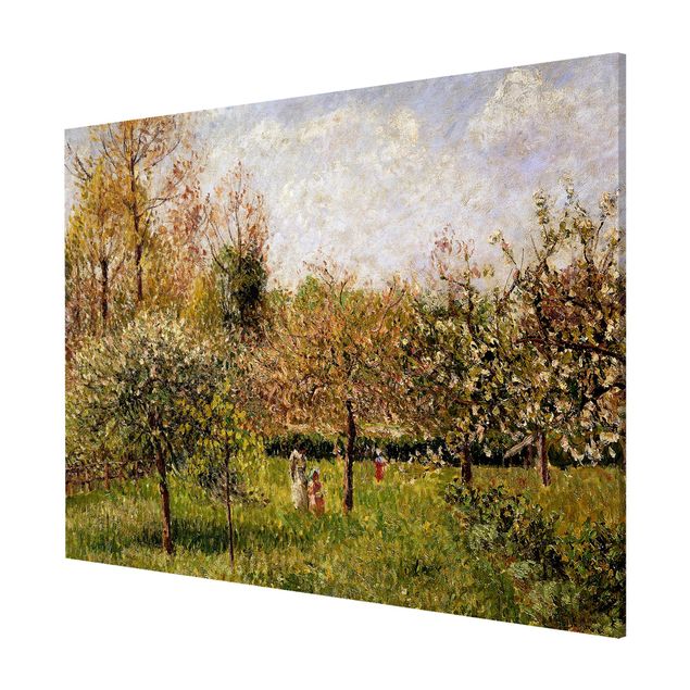 Wanddeko Flur Camille Pissarro - Frühling in Eragny