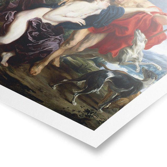 Wanddeko Flur Anthonis van Dyck - Venus und Adonis