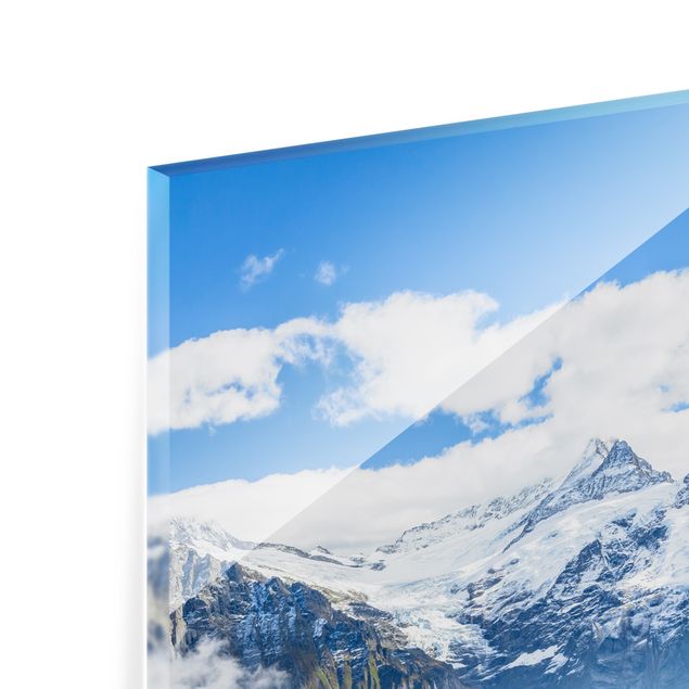 Wanddeko Landschaftspanorama Schweizer Alpenpanorama