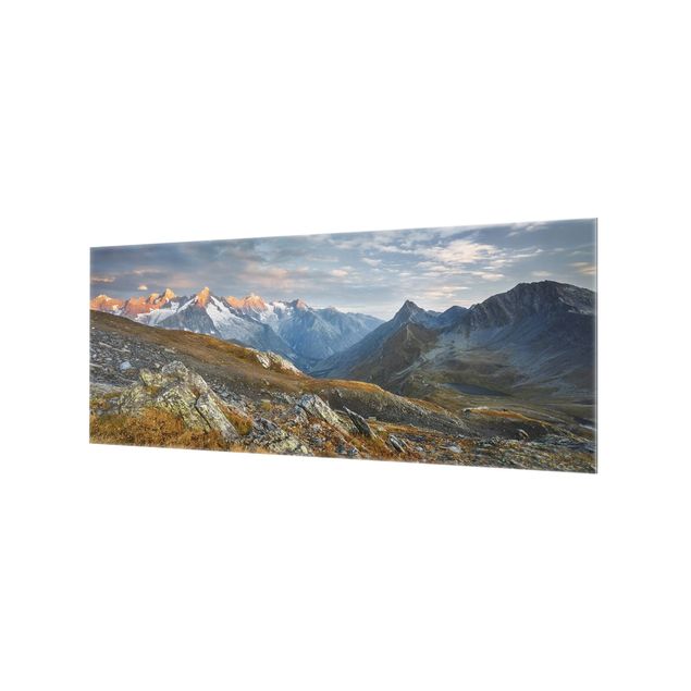 Deko Landschaftspanorama Col de Fenêtre Schweiz