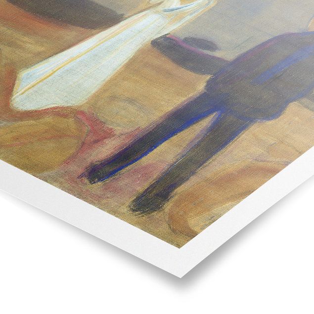 Wanddeko Flur Edvard Munch - Zwei Menschen