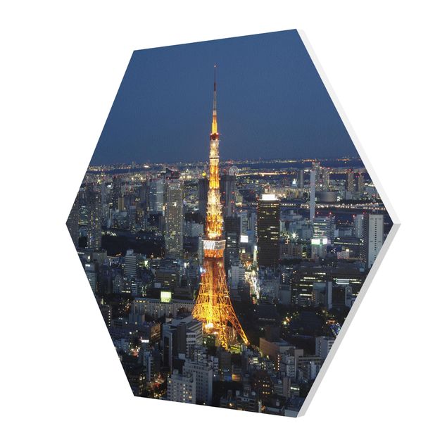 Wanddeko Esszimmer Tokyo Tower