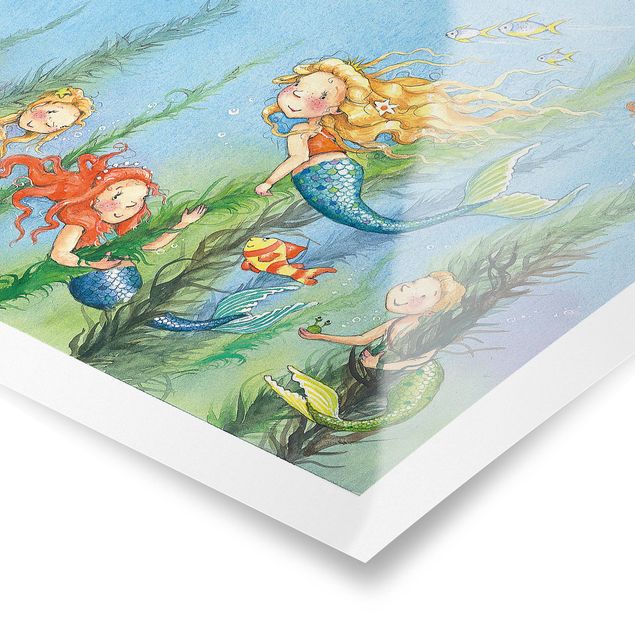 Wanddeko Malerei Matilda die Meerjungfrauenprinzessin