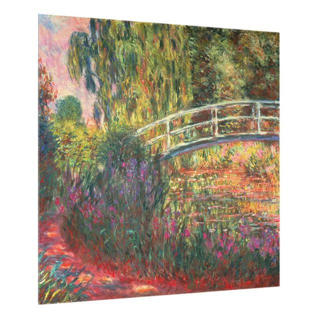 Bilder Impressionismus Claude Monet - Japanische Brücke im Garten von Giverny