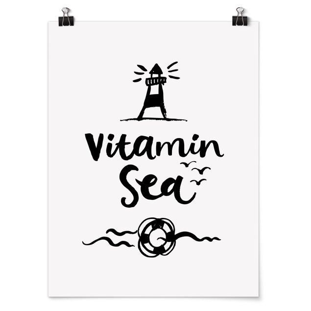 Wanddeko Büro Vitamin Sea