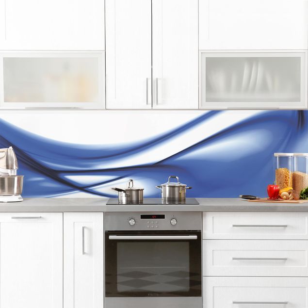 Wanddeko Küche Blue Touch