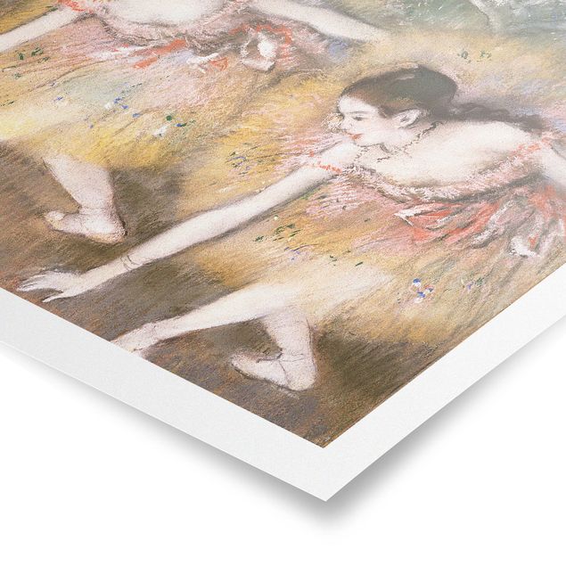Wanddeko Esszimmer Edgar Degas - Verbeugende Ballerinen