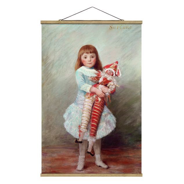 Wanddeko Flur Auguste Renoir - Suzanne mit Harlekinpuppe