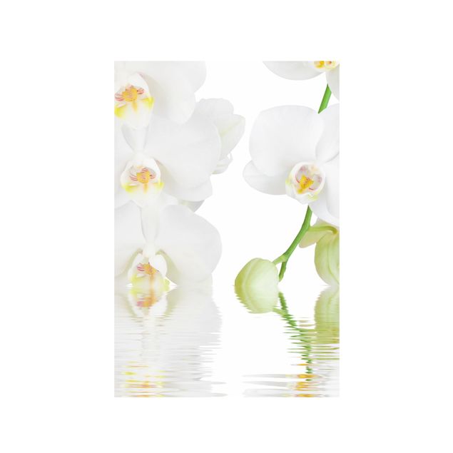 Wanddeko Wohnzimmer Wellness Orchidee