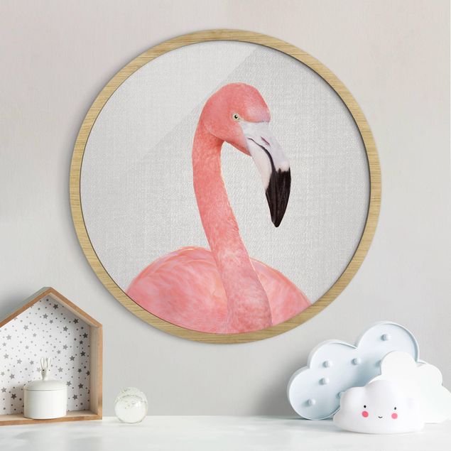Deko Kinderzimmer Flamingo Fabian