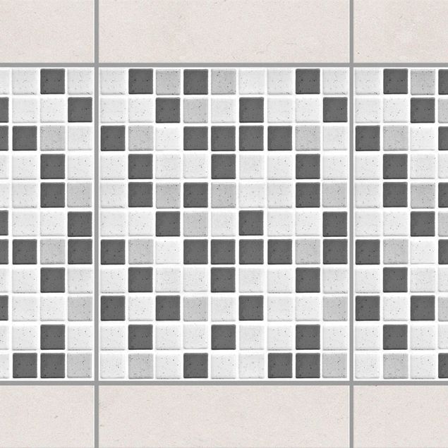 Küche Dekoration Mosaikfliesen Grau