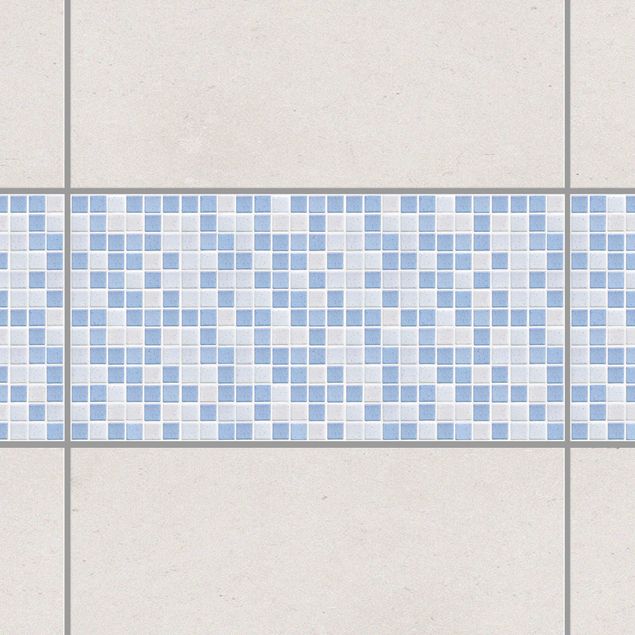 Küche Dekoration Mosaikfliesen Hellblau