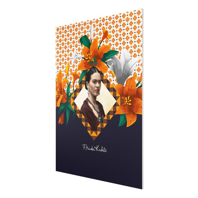 Wanddeko Esszimmer Frida Kahlo - Lilien
