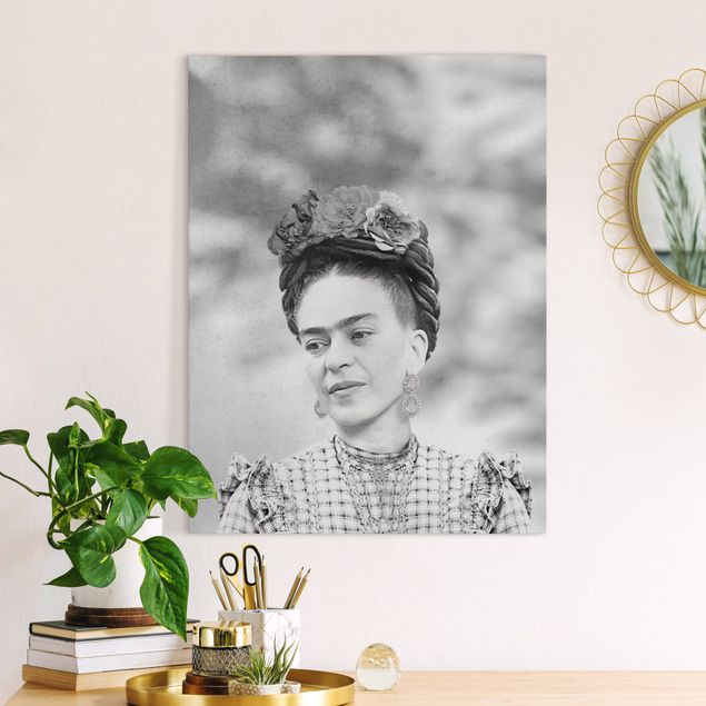 Wanddeko Wohnzimmer Frida Kahlo Portrait