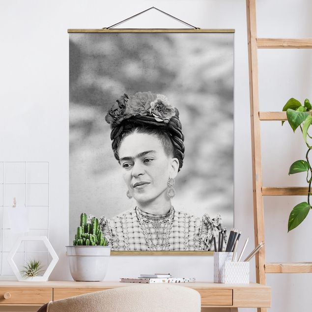 Wanddeko Wohnzimmer Frida Kahlo Portrait
