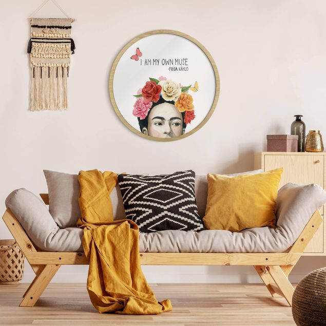 Wanddeko Büro Fridas Gedanken - Muse