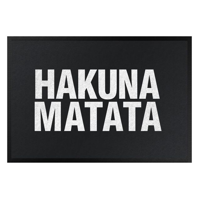 Wanddeko Flur Hakuna Matata