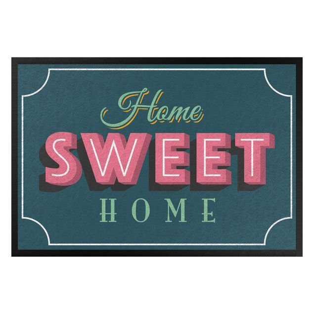 Fußmatte - Home sweet Home Retro II
