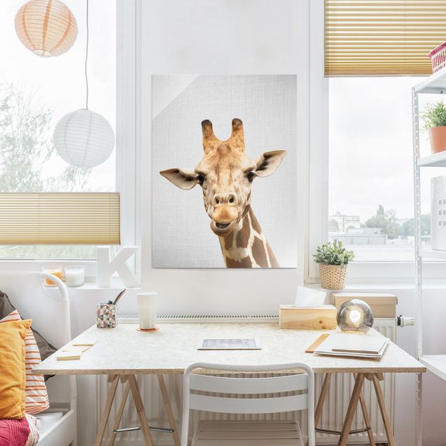 Wandbilder Giraffen Giraffe Gundel