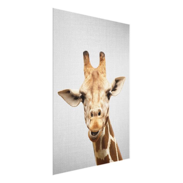 Wanddeko Büro Giraffe Gundel