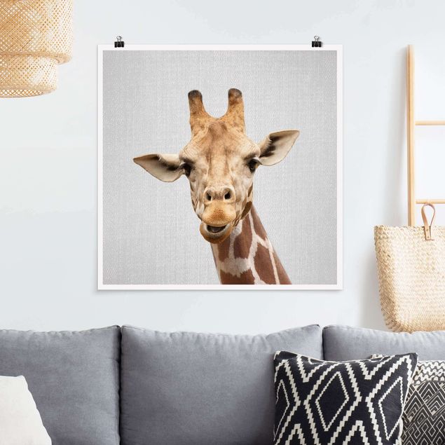 Deko Kinderzimmer Giraffe Gundel