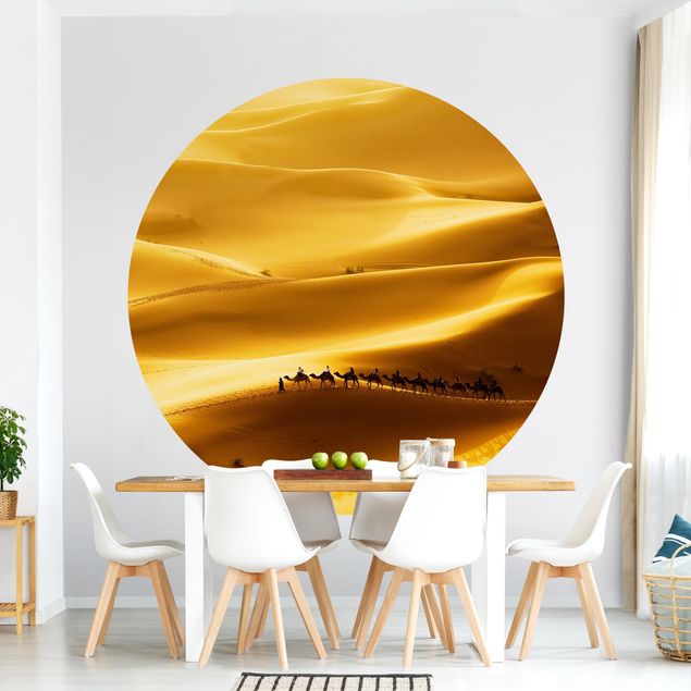 Wanddeko gelb Golden Dunes