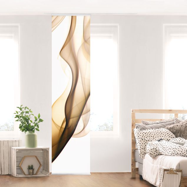 Wanddeko Wohnzimmer Golden Nebula