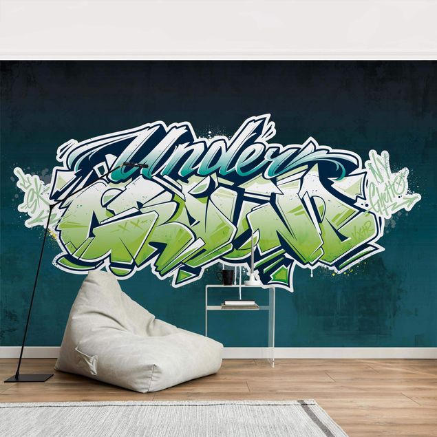 Wanddeko Wohnzimmer Graffiti Art Underground